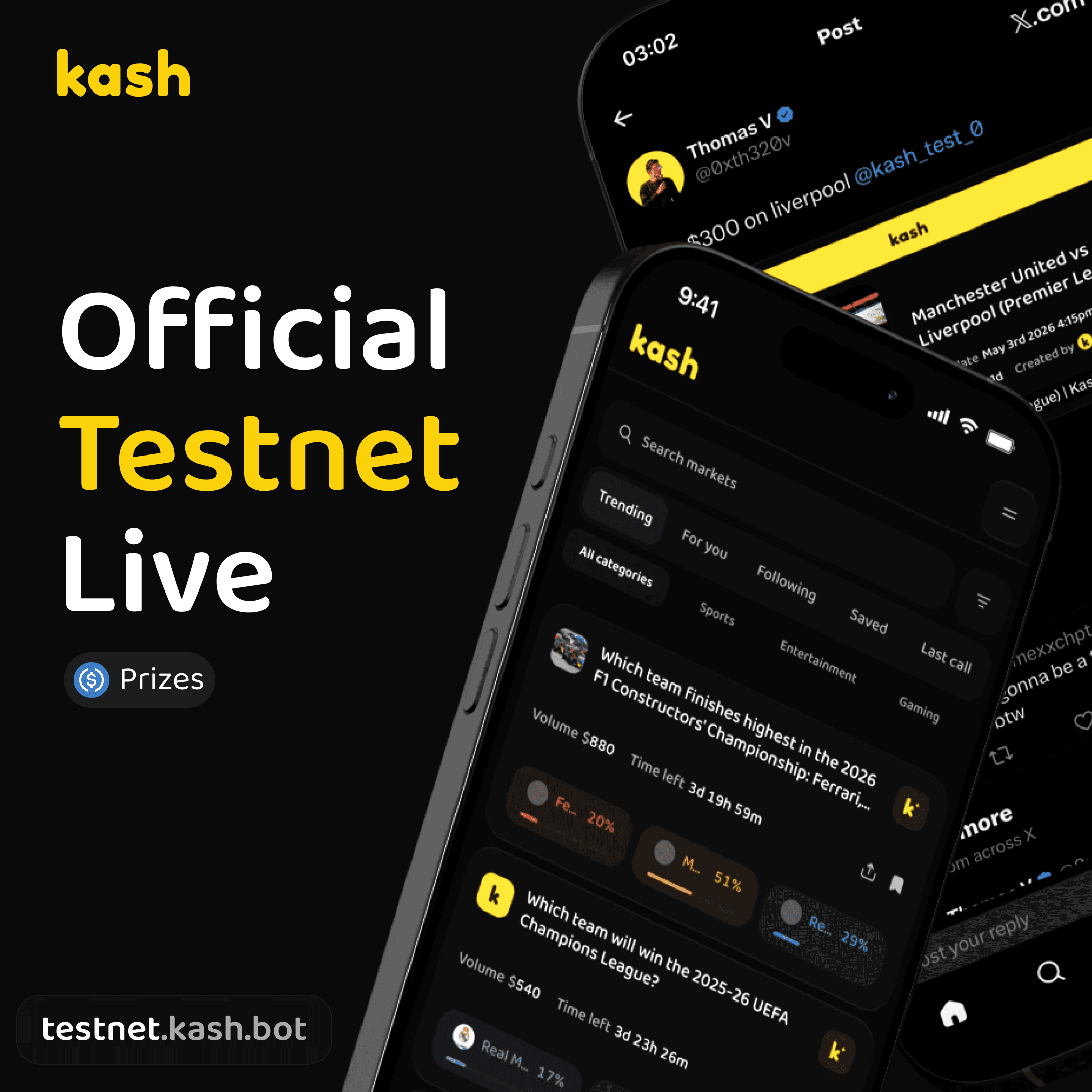 Public Testnet is Live: The Markets Other Markets Won't Touch